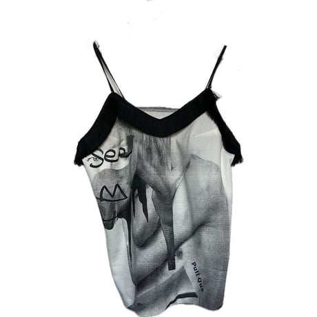 24-05-04 silkscreen fringe tops [Pull Qus]