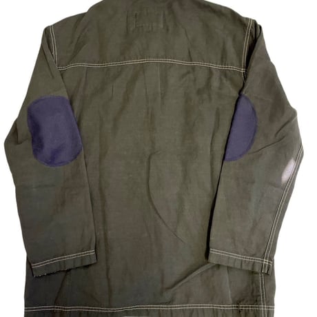 Virvar stof 007-2 Black overdyed shirt  jacket