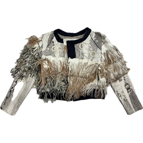 26-200 leather fringe jacket ［lilith art duct］