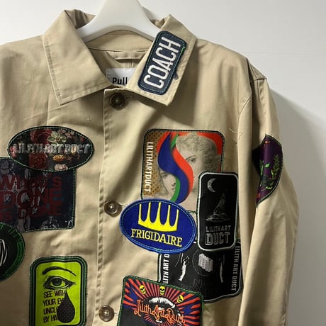 Graphic patch shirt (A)24-01-19 [Pull Qus]