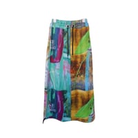 graphic long skirt (B) 23-01-01