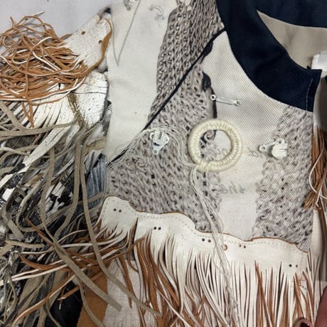 26-200 leather fringe jacket ［lilith art duct］