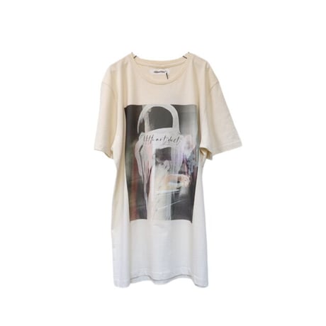 SKIN graphic T-shirt natural L 23-06-12 [lilith art duct]