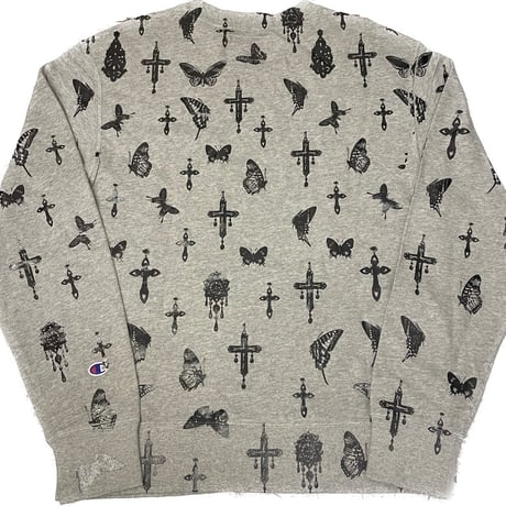 virvar stof 005-14 foil print sweat