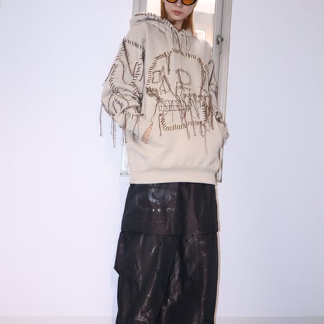 stitch hoodie skull 23-11-10 [Pull Qus]