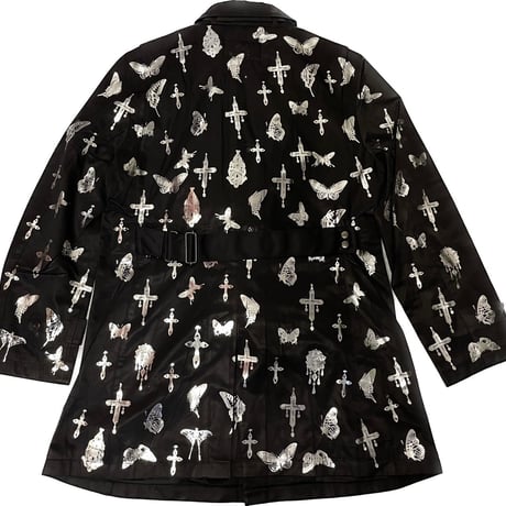 virvar stof 005-8 foil print coat