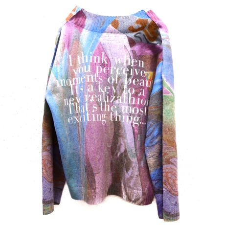 print sweater 21-11-9 [lilith art duct]