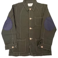 Virvar stof 007-9 Black over dyed shirt jacket