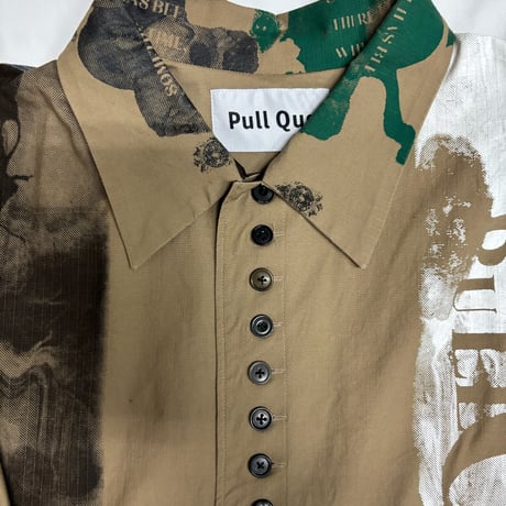 25-02-39  silkscreen shirt (B)  ［PullQus］