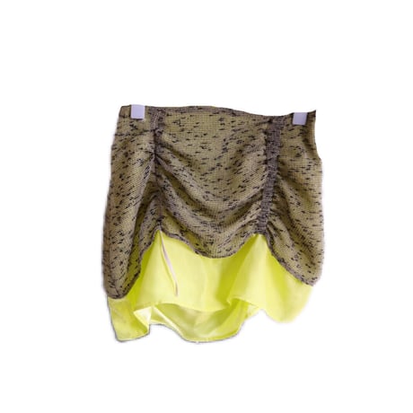 shirring skirt (yellow) 22-04-03 [lilith art duct]