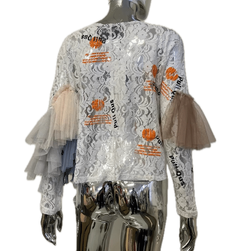 24-05-11 Paint & silkscreen frill tops(D) [Pull