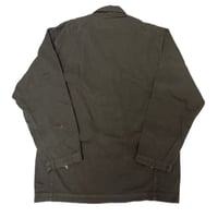 Virvar stof 007-10 Black overdyed shirt jacket