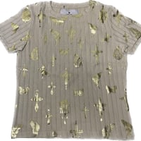 Virvar stof 005-33 foil print coat
