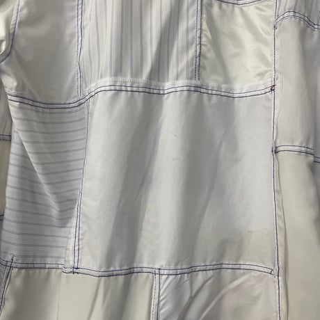 Virvar stof 003 big size patchwork shirt