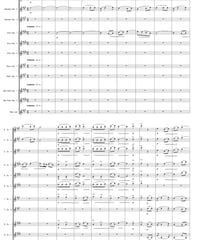 "Serenade for Strings Op. 48" 4th Mvt. Large Saxophone Ensemble ver. (Tchaikovsky)