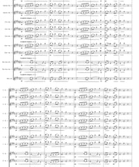 "Serenade for Strings Op. 48" 3rd Mvt. Large Saxophone Ensemble ver. (Tchaikovsky)