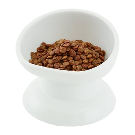 CoCoBowl　ココボウル　高さと角度がある陶器の食器　 (フードボウル M) ワンちゃん、ネコちゃんの為の安全食器