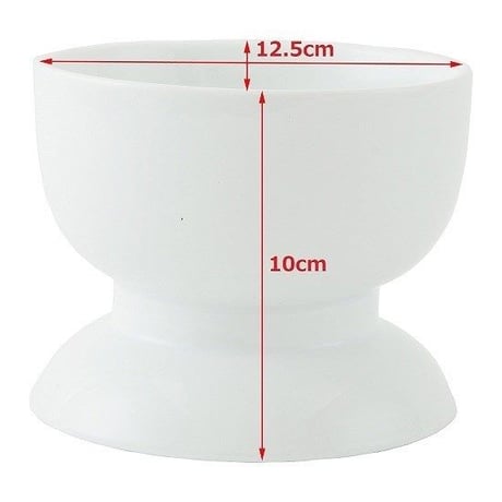 CoCoBowl　ココボウル　高さと角度がある陶器の食器　 (ウォーターボウル S) ワンちゃん、ネコちゃんの為の安全食器