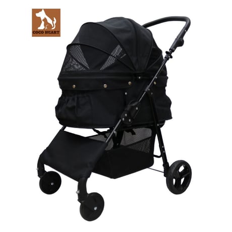 ココ❣️定価66,000円❣️未使用❣️バカラ❣️ハート型❣️ペーパーウェイト❣️ COCOHEART(ココハート) 甘えん坊バギー プラスわん 2way 3輪の悪い