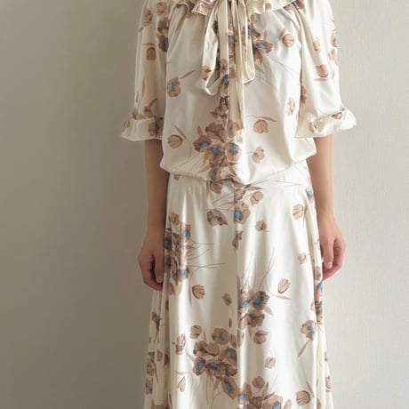 Vintage blouse and skirt