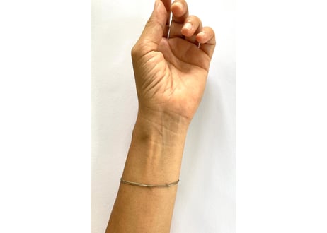 Urban glow code bracelate/ star charm