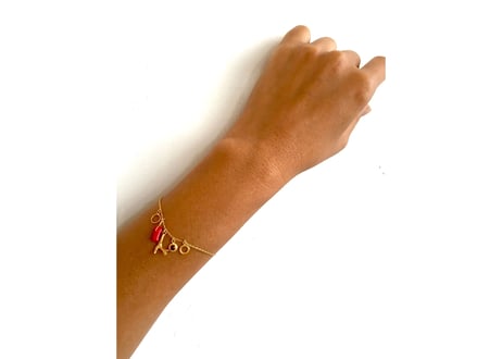 Red coral Bracelate