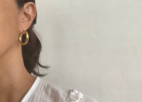 Golden hoop / Thickness 4mm