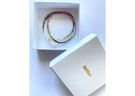 Rainbow jazz / One kind necklace