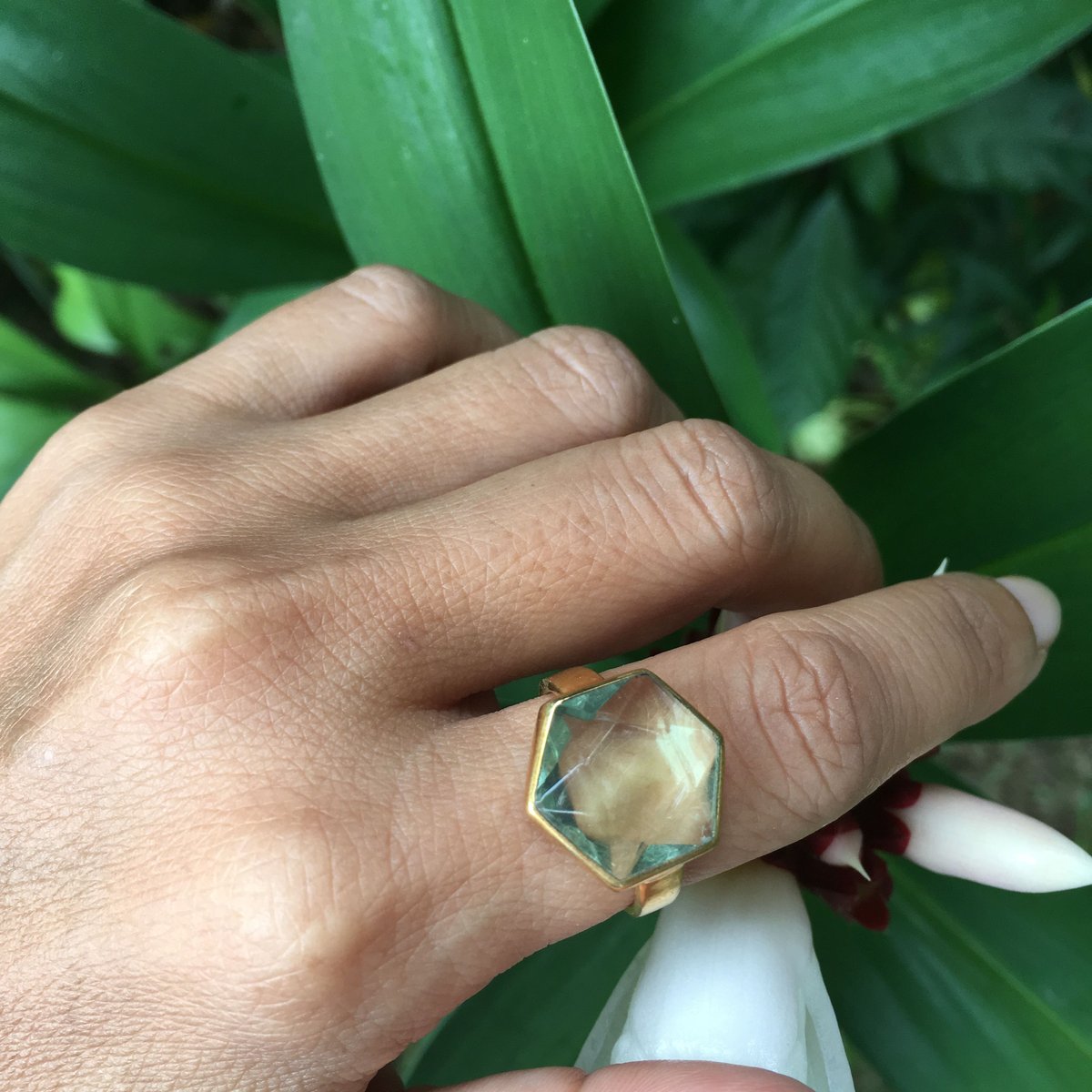 Hexagon Ring | Ambiencejewelry