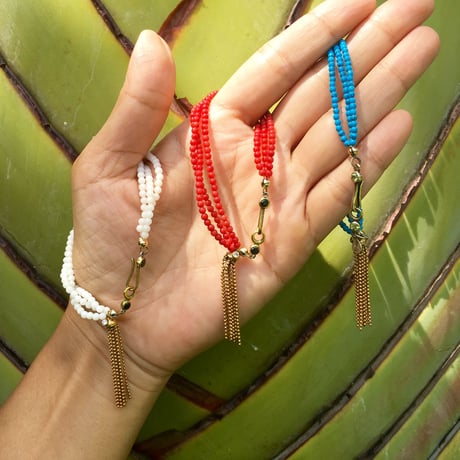 Colour gems  beads bracelate
