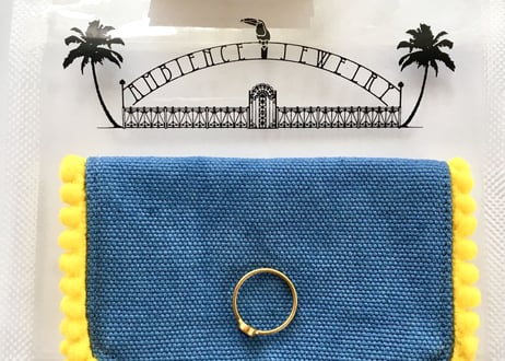 Simple ring / Blue sapphire