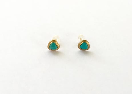 Open your heart Pierce / sky blue Tourqouise
