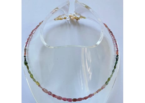 Rainbow jazz / One kind necklace