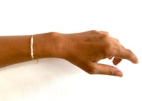 Swinging bracelate / Rainbow moonstone