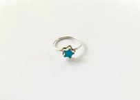 Star cut Tourqouise / silver