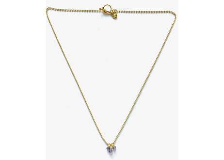 Iolite necklace