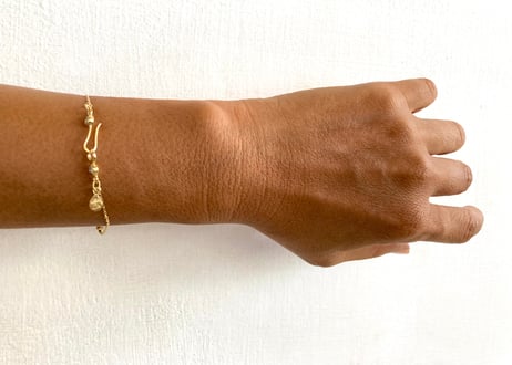 Swinging bracelate / Rainbow moonstone