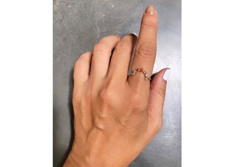 Rainbow Ring / Red
