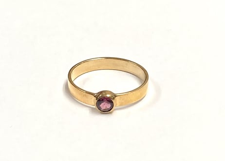 1stone ring / Thick