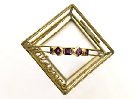 Life goes on Ring / Amethyst