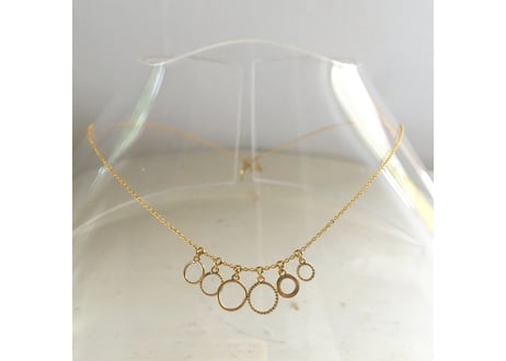 Orbit necklace / just gold