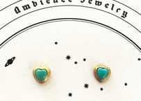 Open your heart Pierce / sky blue Tourqouise