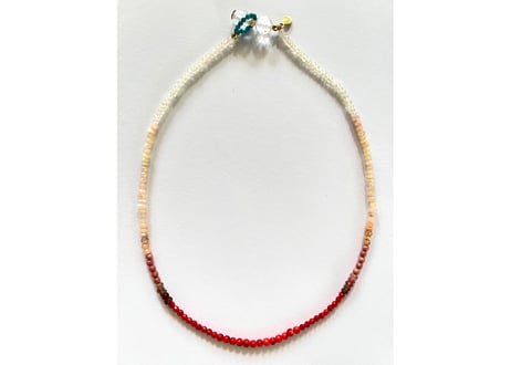 Passion red / One kind necklace