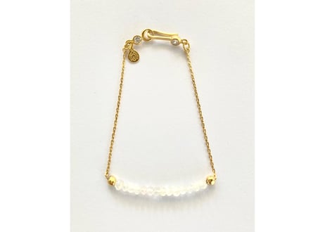 Swinging bracelate / Rainbow moonstone