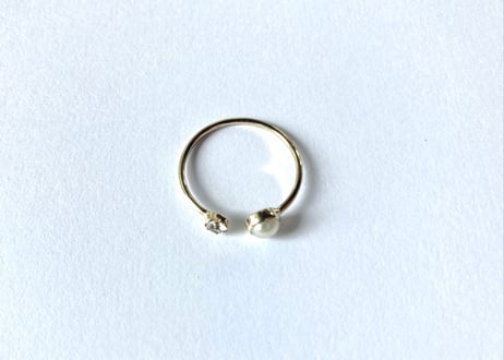 Snow White pearl Ring