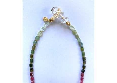 Rainbow jazz / One kind necklace