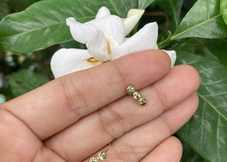 3stone Ring / Peridot