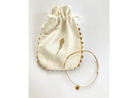 Urban glow code bracelate/ star charm