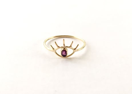 Open your eye Ring / Ruby