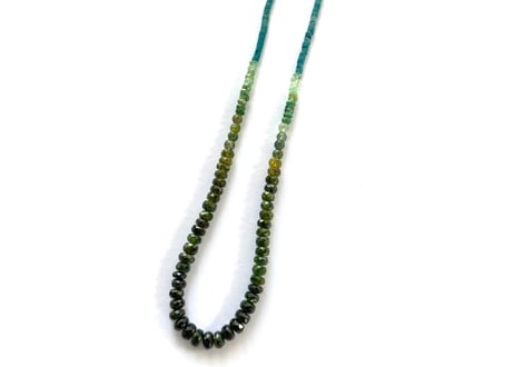 Green spectrum / One kind necklace